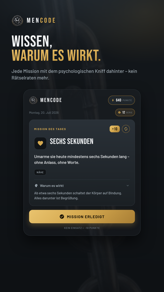 Warum es wirkt